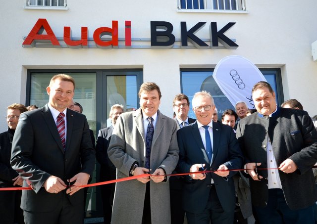 Audi BKK eröffnet Service-Center in Karlsfelds Neuer Mitte