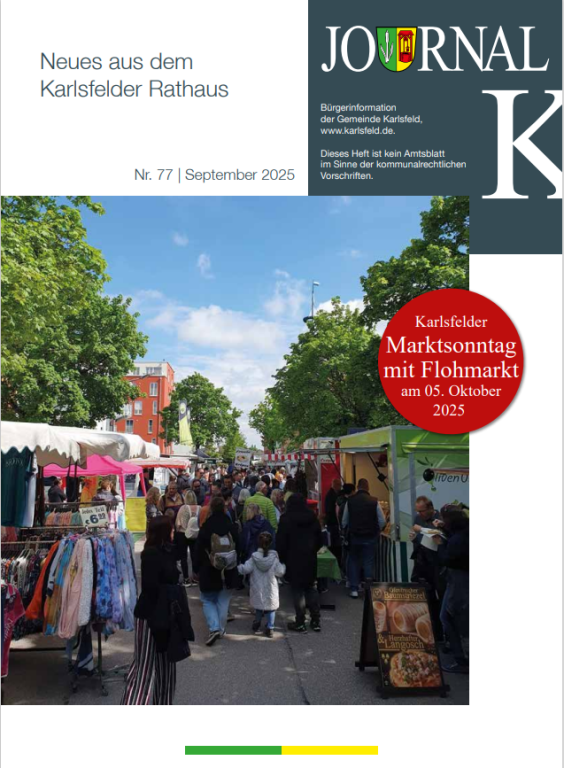 Journal K vom 27.09.2025_Titel