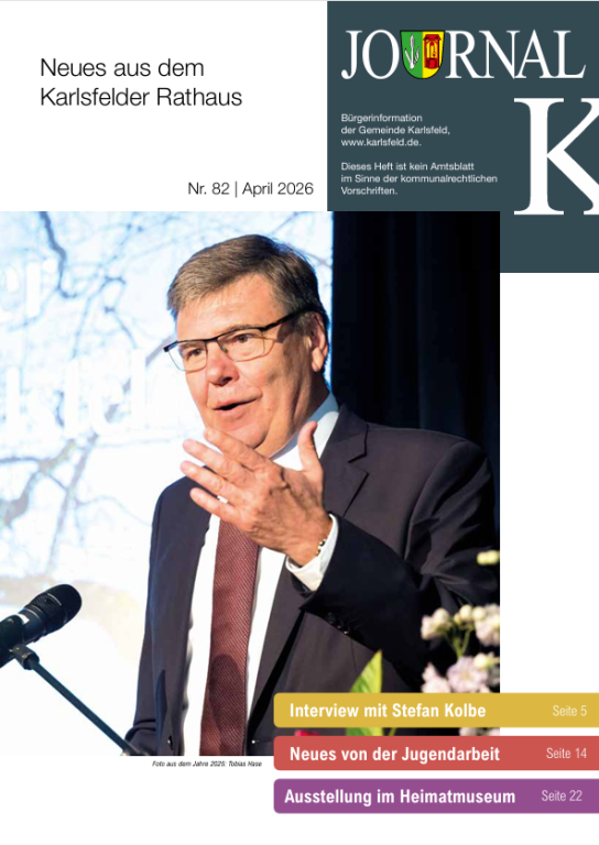 "Journal K" vom 25.04.2026_Titel